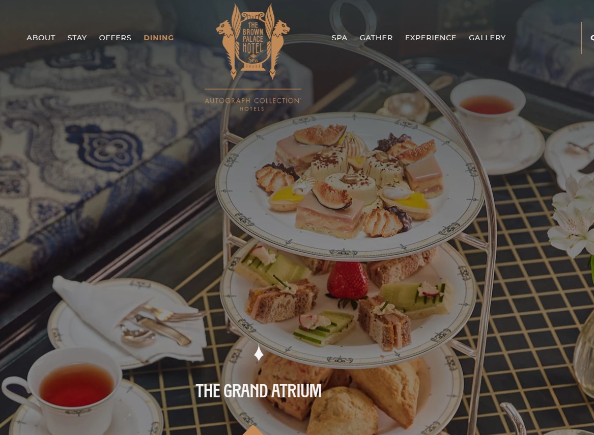 Afternoon Tea at The Brown Palace