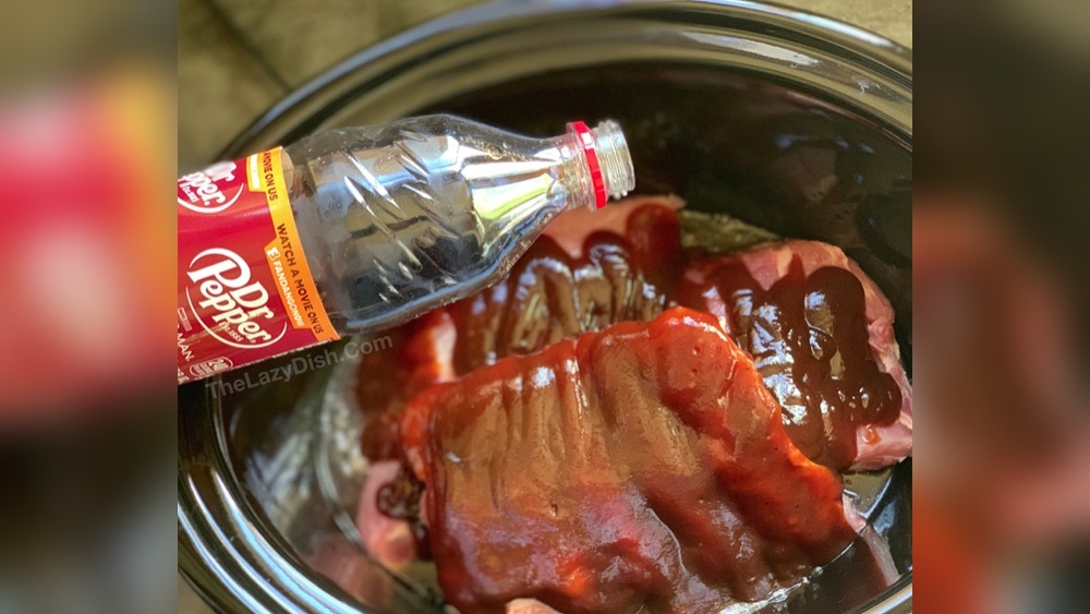 3-Ingredient Crockpot Ribs Recipe