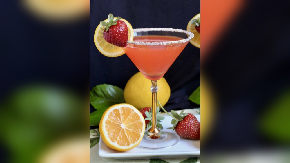 Strawberry Lemon Drop Cocktail Recipe