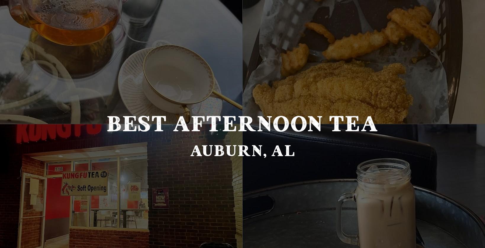 the perfect spot for afternoon tea in Auburn, AL