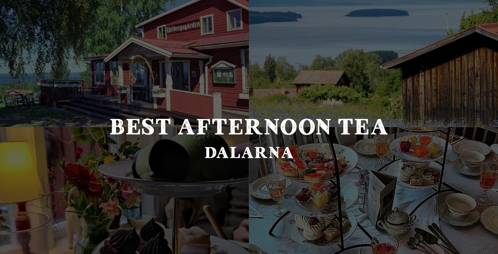 Choosing the perfect spot for afternoon tea in Dalarna