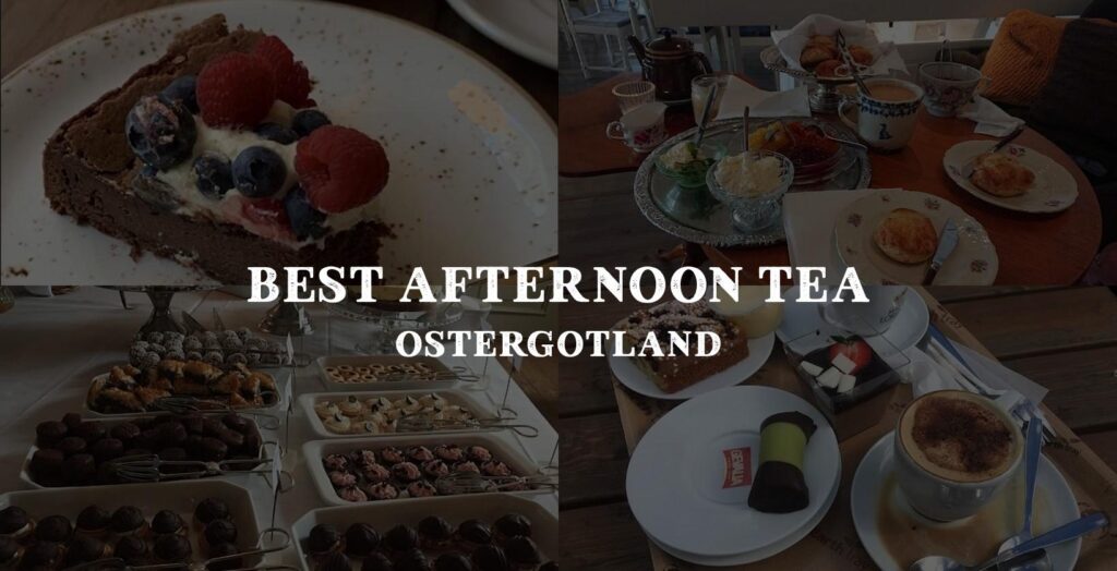 the perfect spot for afternoon tea in Östergötland