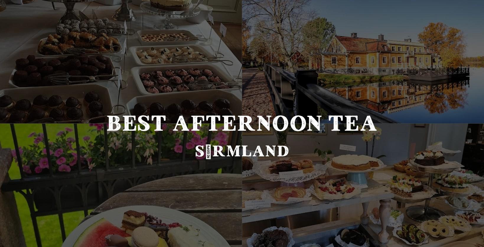 Choosing the perfect spot for afternoon tea in Sörmland