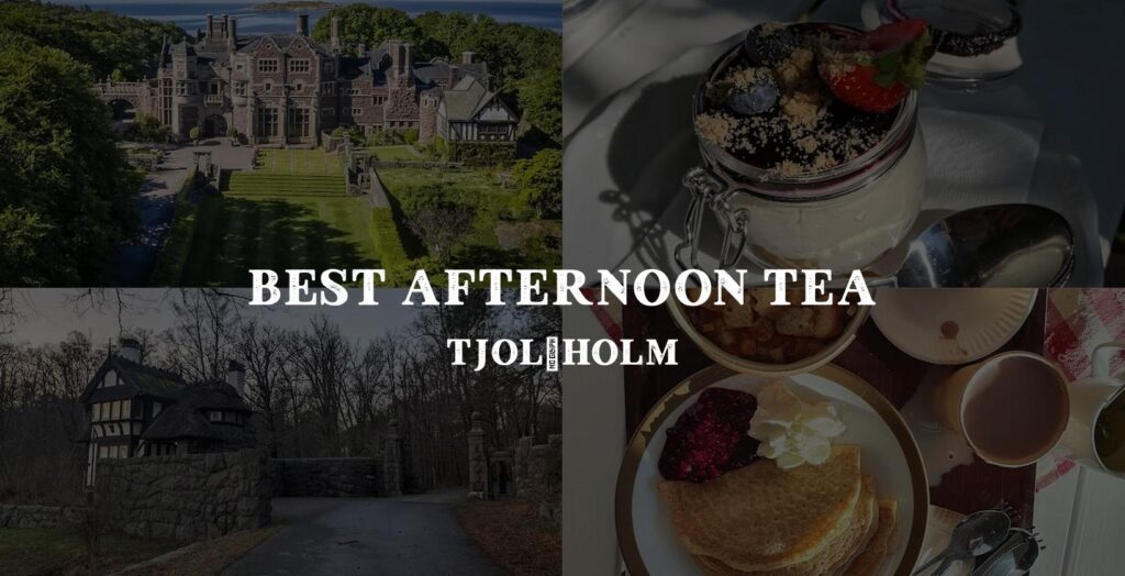 the perfect spot for afternoon tea in Tjolöholm