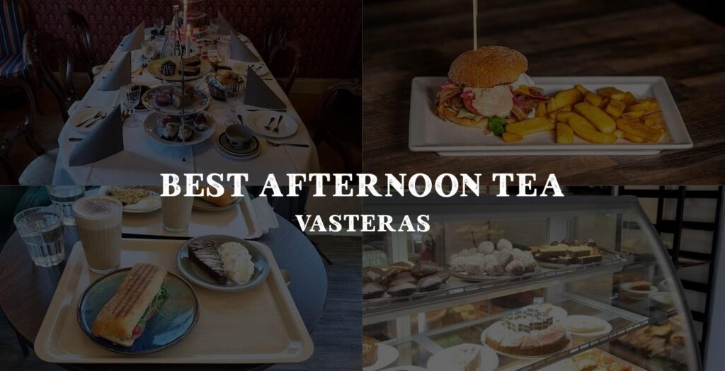 the perfect spot for afternoon tea in Västerås
