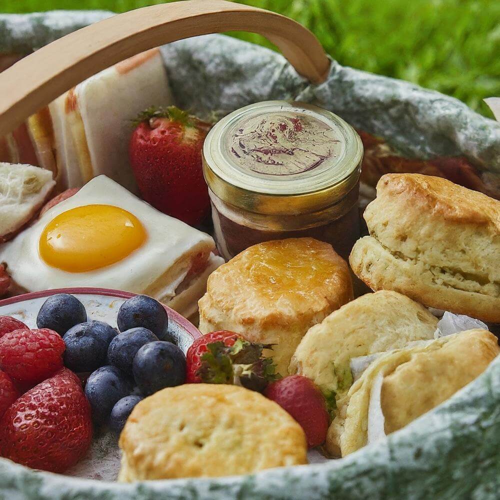 Healthy and Light Tea Picnic